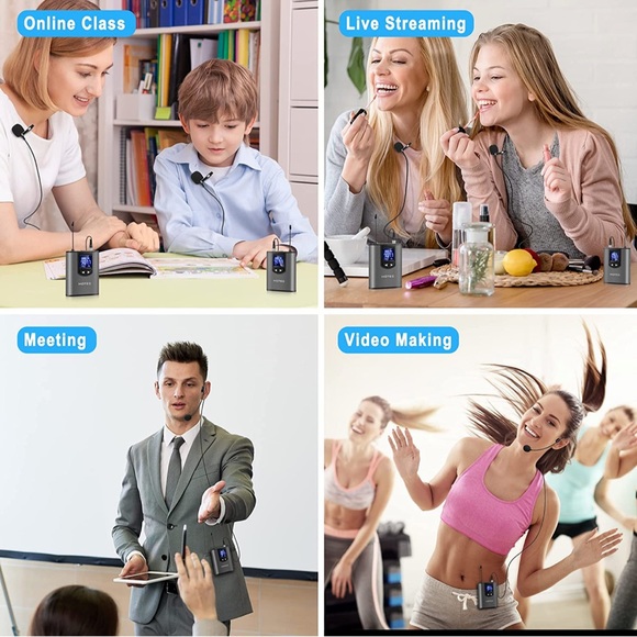 HOTEC UHF Wireless Lavalier Lapel Mic perfect for Vlogger - Picture 7 of 7